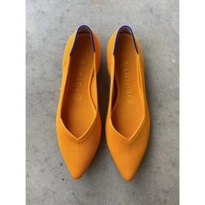 Rothy’s Brand New The Point Saffron